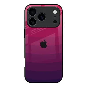 Flexible Detail Design Comfort Finish Wavy Pink Pattern Glass Case for iPhone 17 Pro