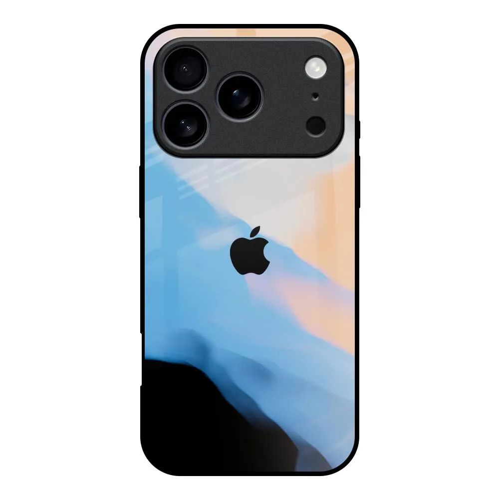 High-End Detail Winter Mountain Glass Case for iPhone 17 Pro