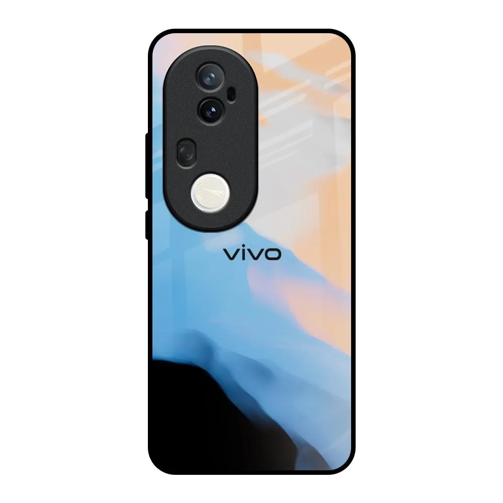 Elegant Build Texture Protective cover Winter Mountain Glass Case for Vivo T4 Ultra 5G