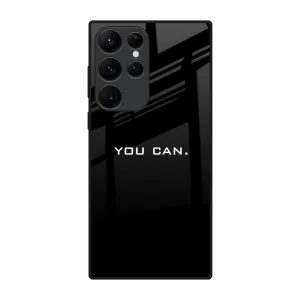 Classic Design Fashion Choice You Can Glass Case for Samsung Galaxy S22 Ultra 5G